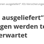 Bildnachweis 2 Beitragssteigerungen in der KFZ Versicherung